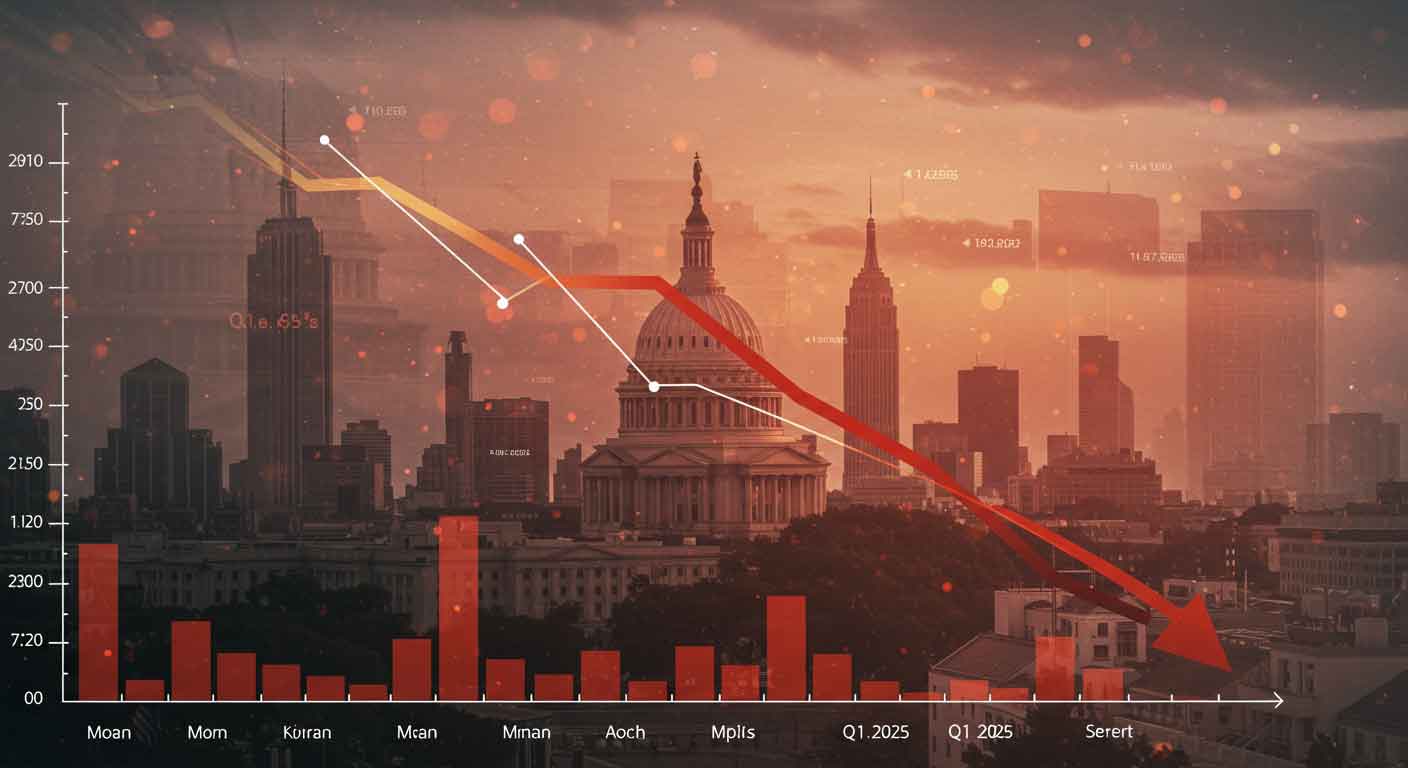 انقباض GDP ایالات متحده در سه‌ماهه اول 2025: چالش‌های اقتصادی پیش رو
