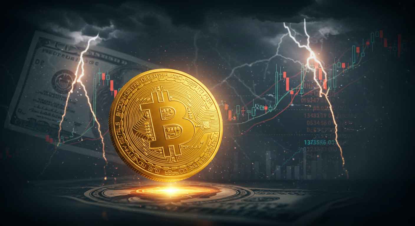 ثبات عجیب بیت‌کوین در بحبوحه سقوط بازار سهام؛ بیت‌کوین پناهگاه امن جدید؟