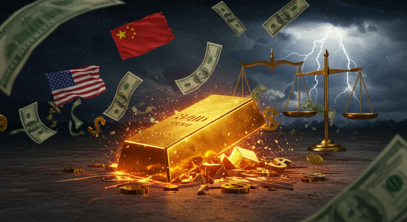 فرار جهانی به سمت طلا؛ رکورد تاریخی ۳۴۰۰ دلاری شکسته شد