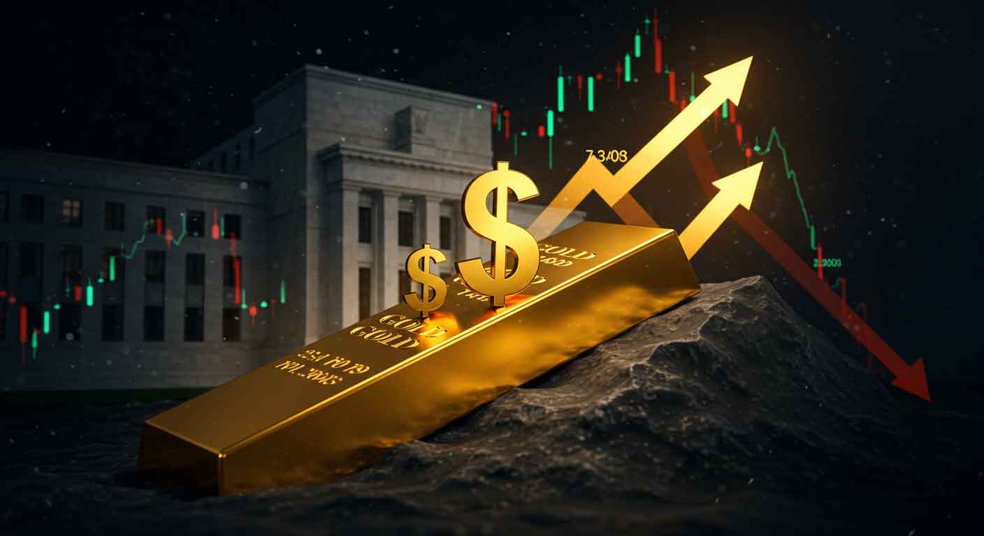 رشد قیمت طلا؛ واکنش بازار به احتمال توقف افزایش نرخ بهره