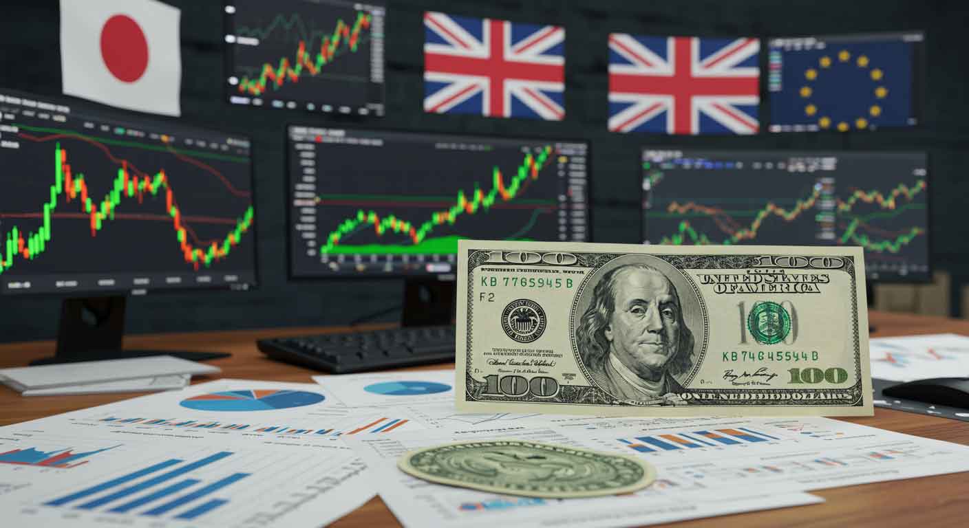 تقویت دلار آمریکا همزمان با انتشار داده‌های اقتصادی تازه