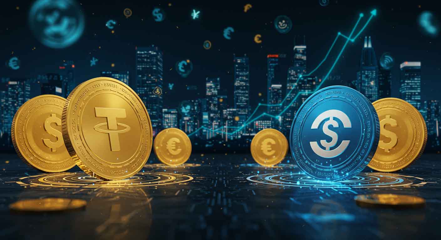 رقابت استیبل‌کوین‌ها در 2025: نبرد برای تسلط بر آینده مالی دیجیتال