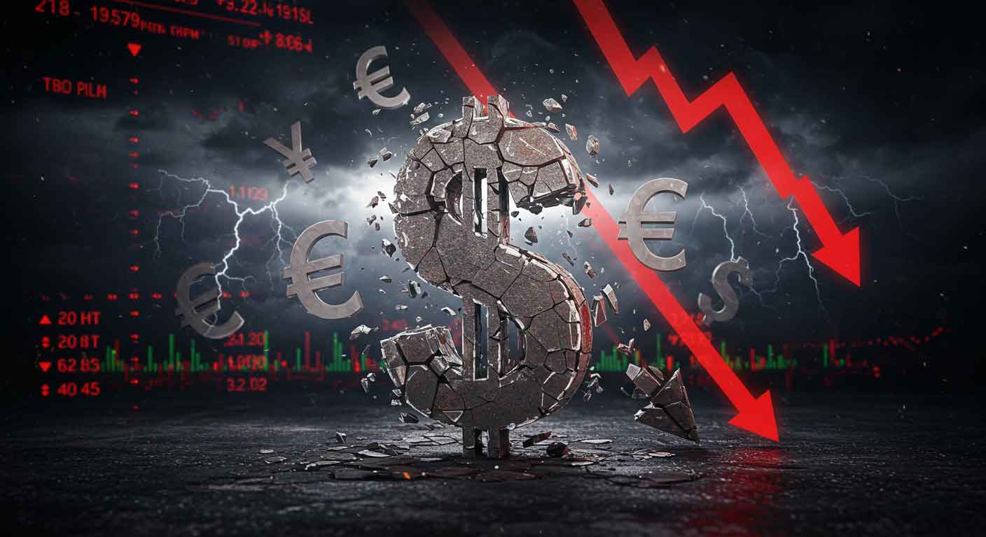 دلار زیر تیغ؛ افت تاریخی در بازارهای جهانی همزمان با تهدید استقلال فدرال رزرو